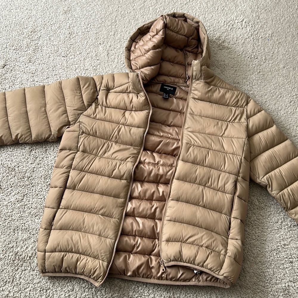 forever 21 puffer jacket